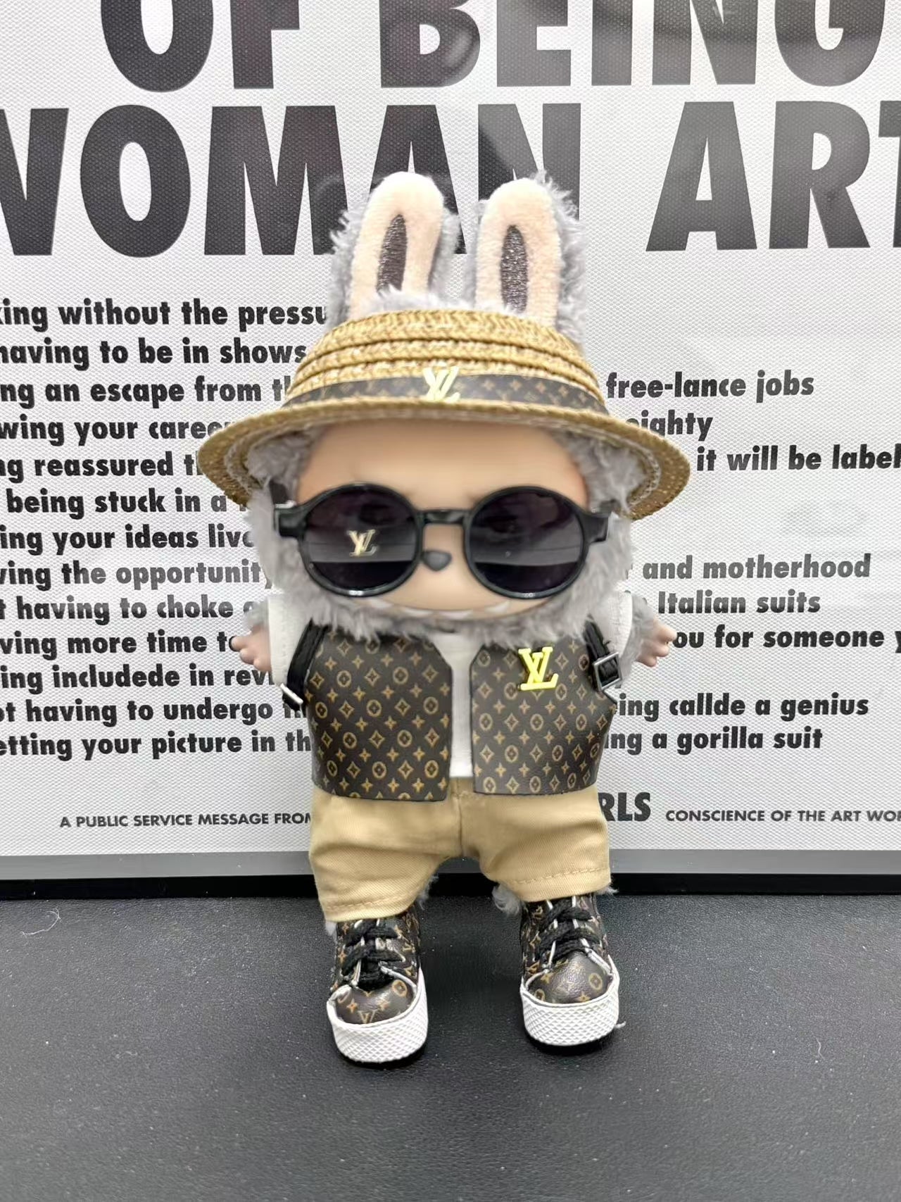 Labubu New LV Clothes(Handmade)