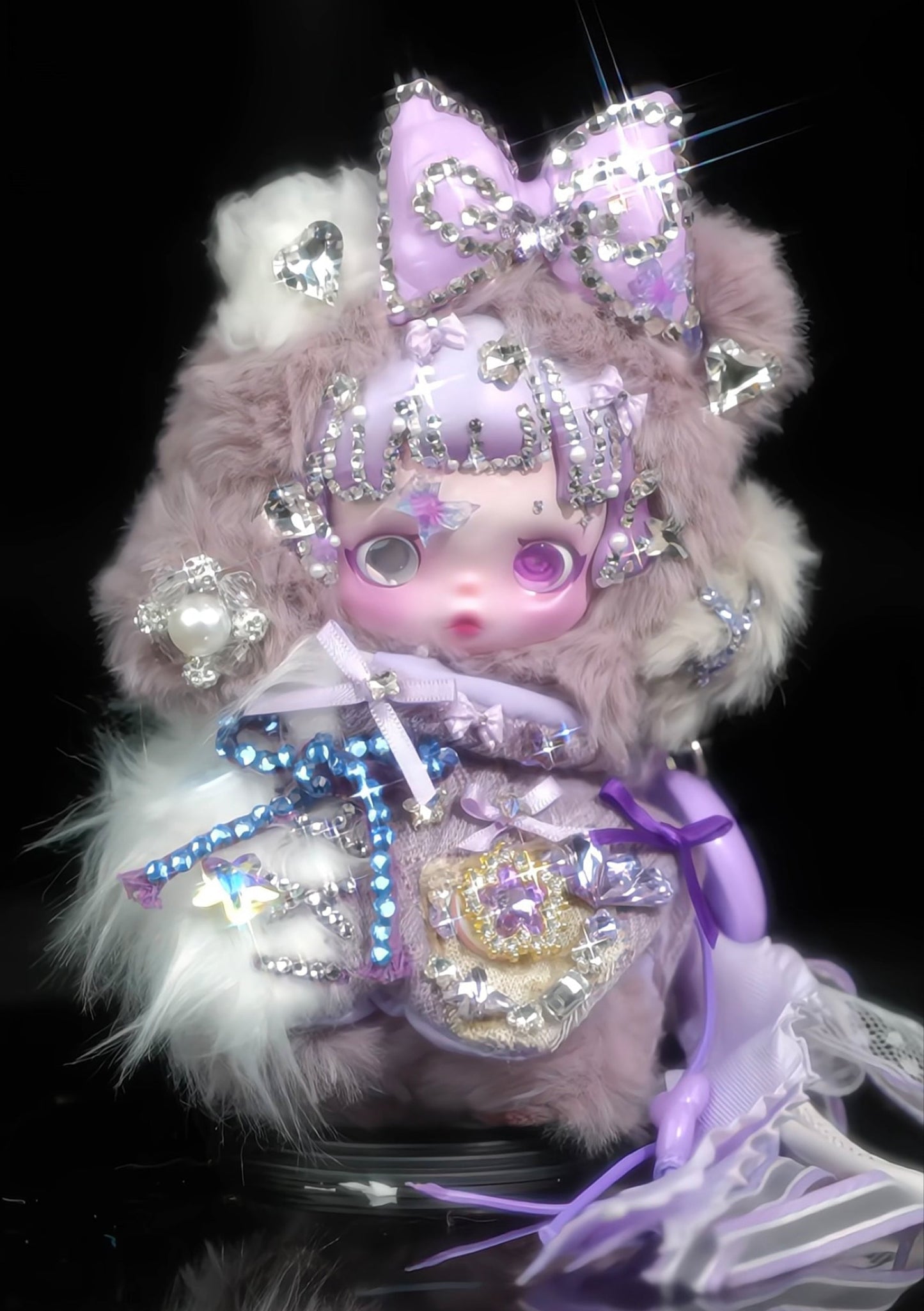 skullpanda Handcrafted Diamond Pendant