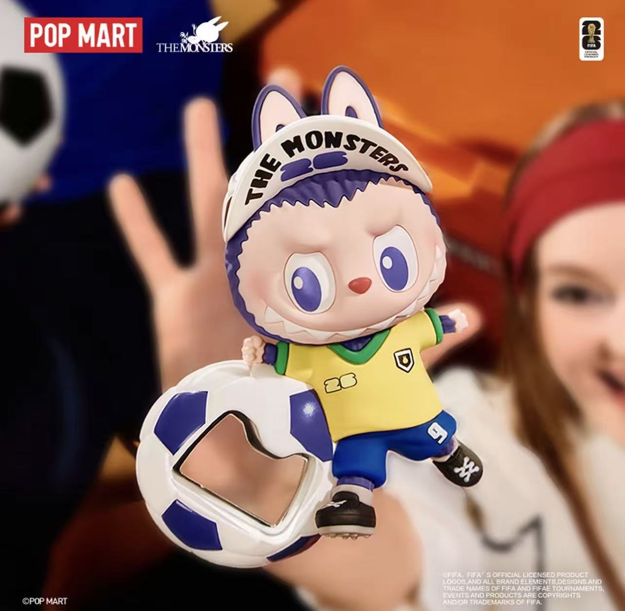 THE MONSTERS x FIFA-Bottle opener and fridge magnet
