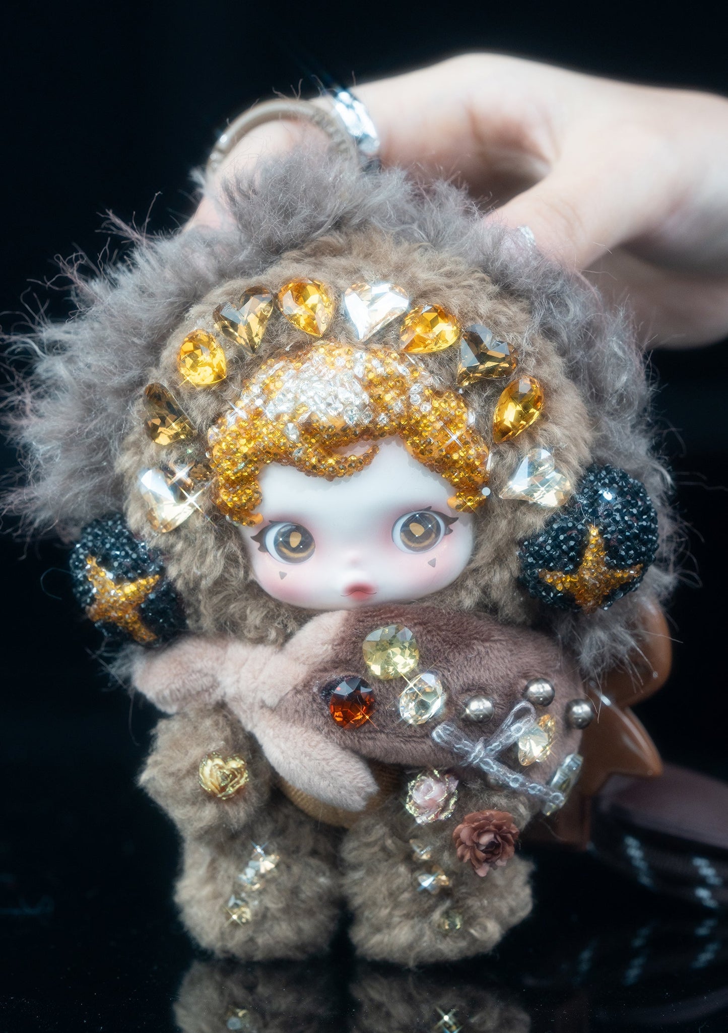 skullpanda Handcrafted Diamond Pendant