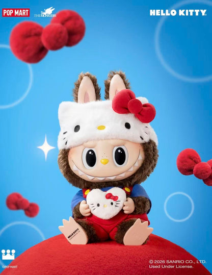 THE MONSTER x HELLO KITTY -Vinyl Plush Doll Authentic