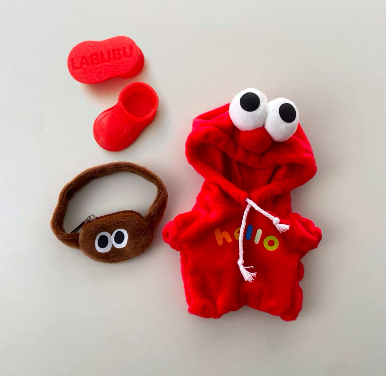 Labubu Hooded Jacket Set(Handmade)