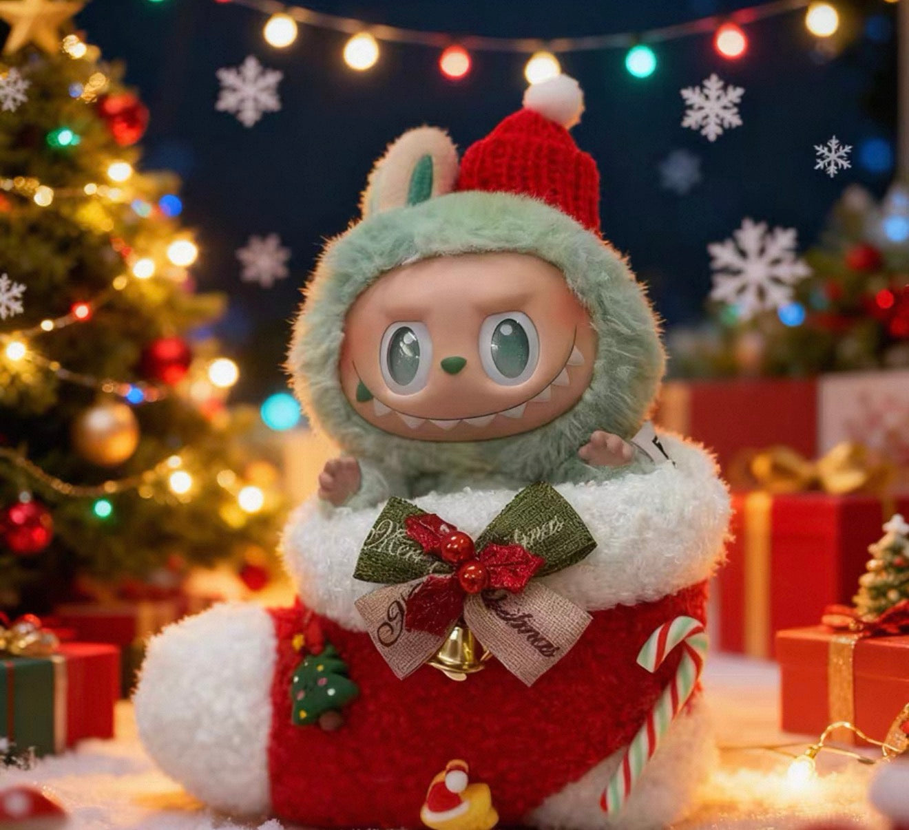 Labubu Christmas Clothes（Handmade Design）