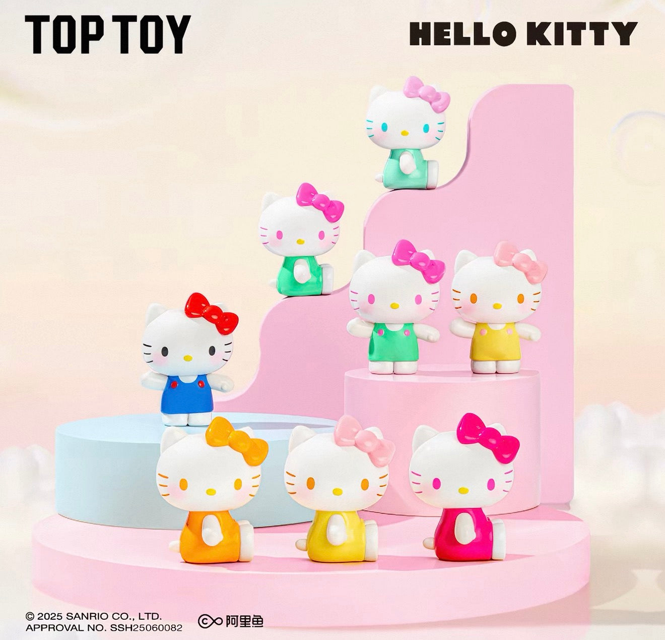TOP TOY Hello Kitty Rainbow MINI