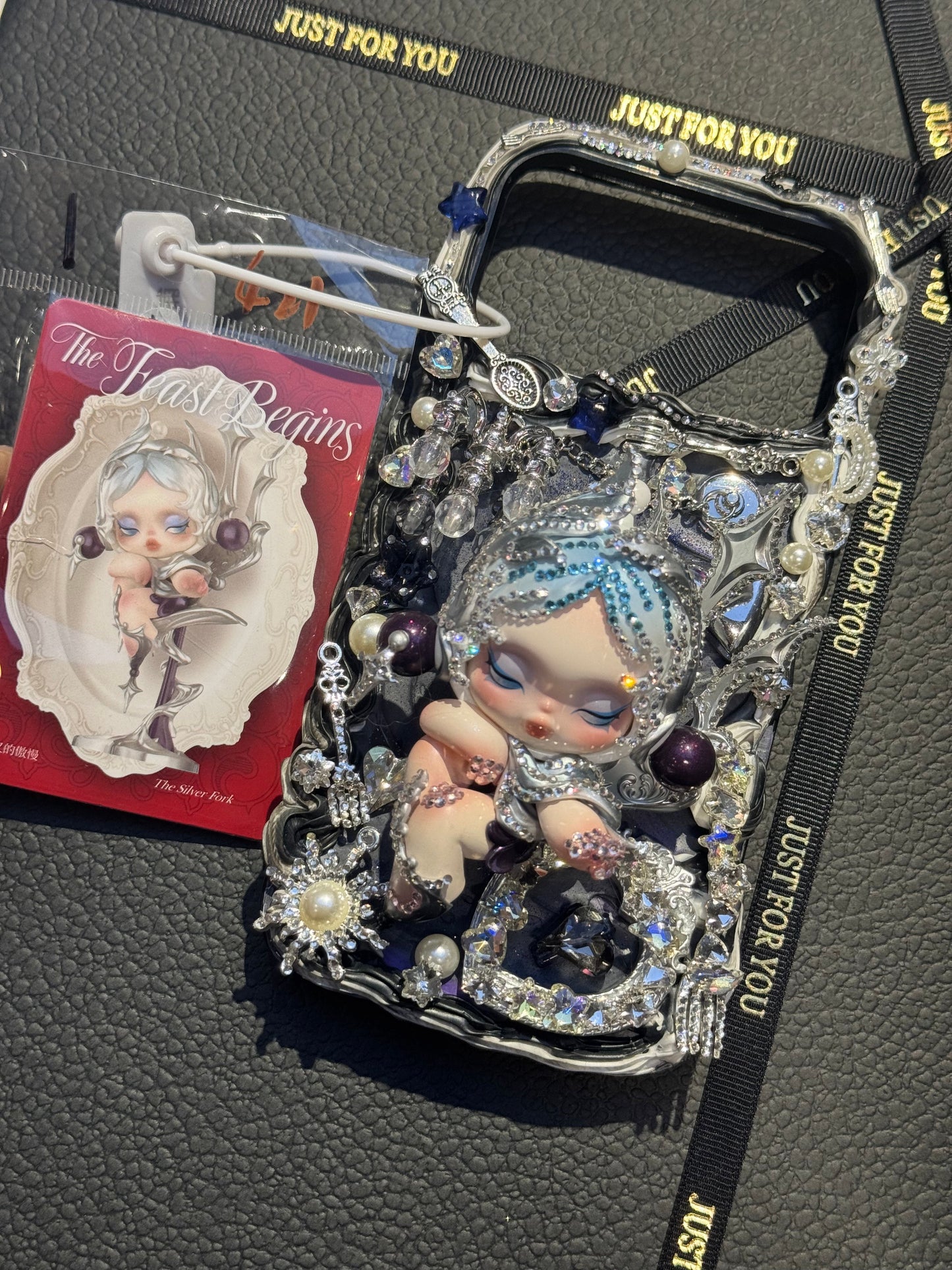 Skullpanda Handcrafted Diamond Phone Case