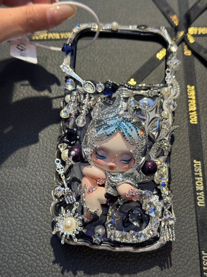 Skullpanda Handcrafted Diamond Phone Case