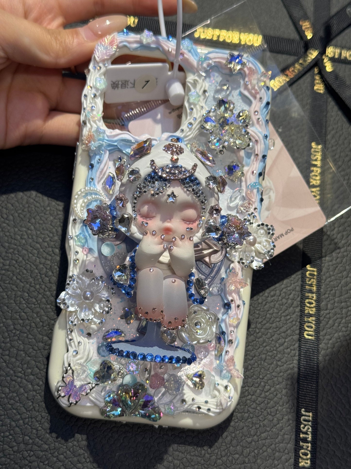 Skullpanda Handcrafted Diamond Phone Case