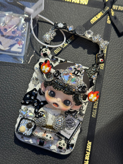Dimoo Handcrafted Diamond Phone Case
