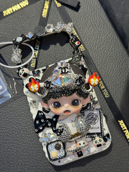 Dimoo Handcrafted Diamond Phone Case