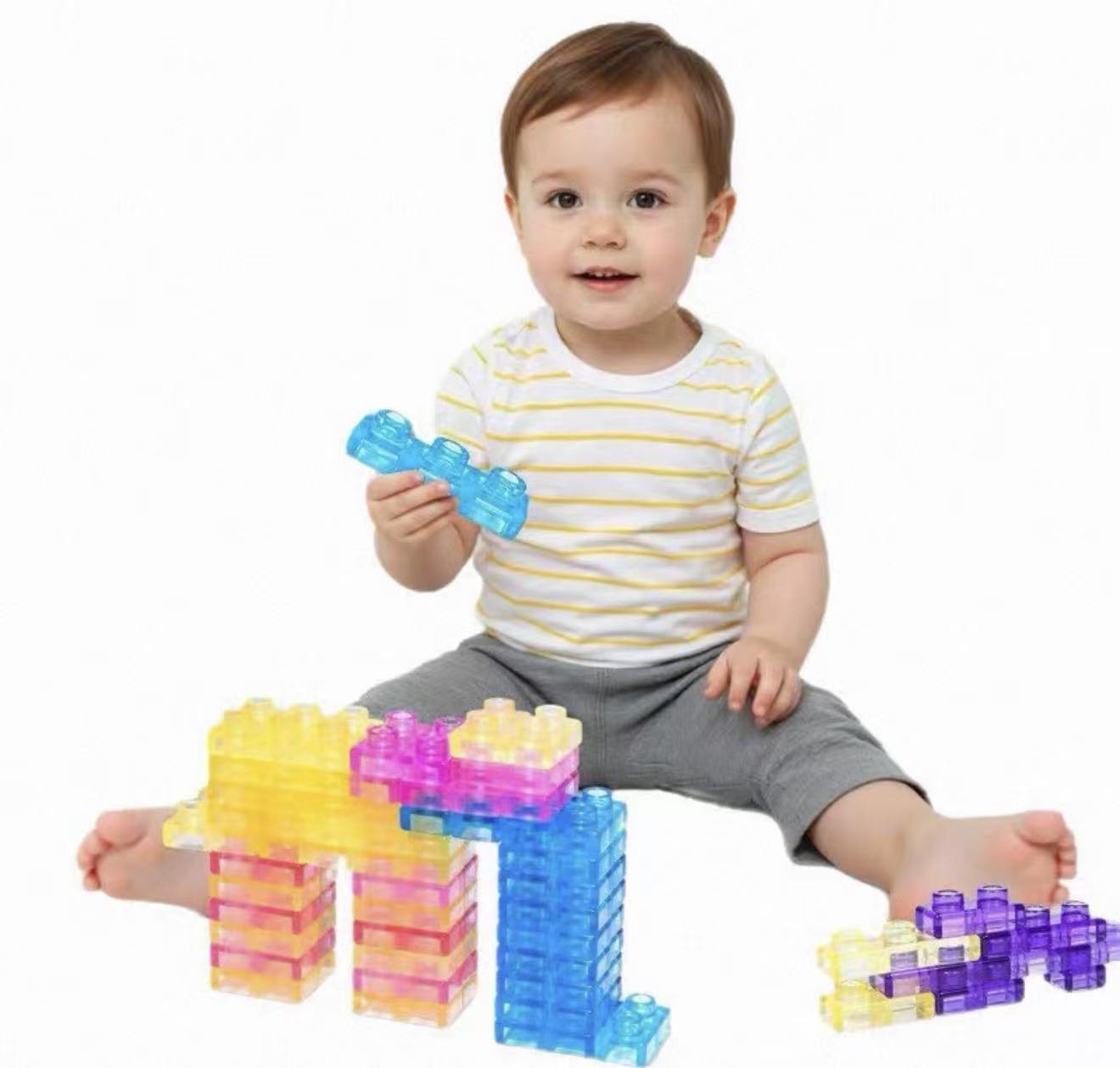 Soft Jelly Magic Gummy Blocks