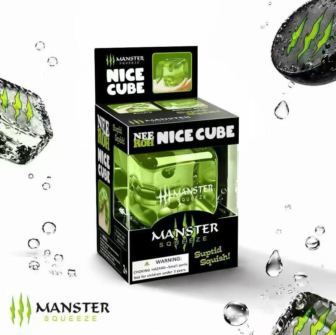 Needo cube-style maltose ice rebound stress relief squishy toy