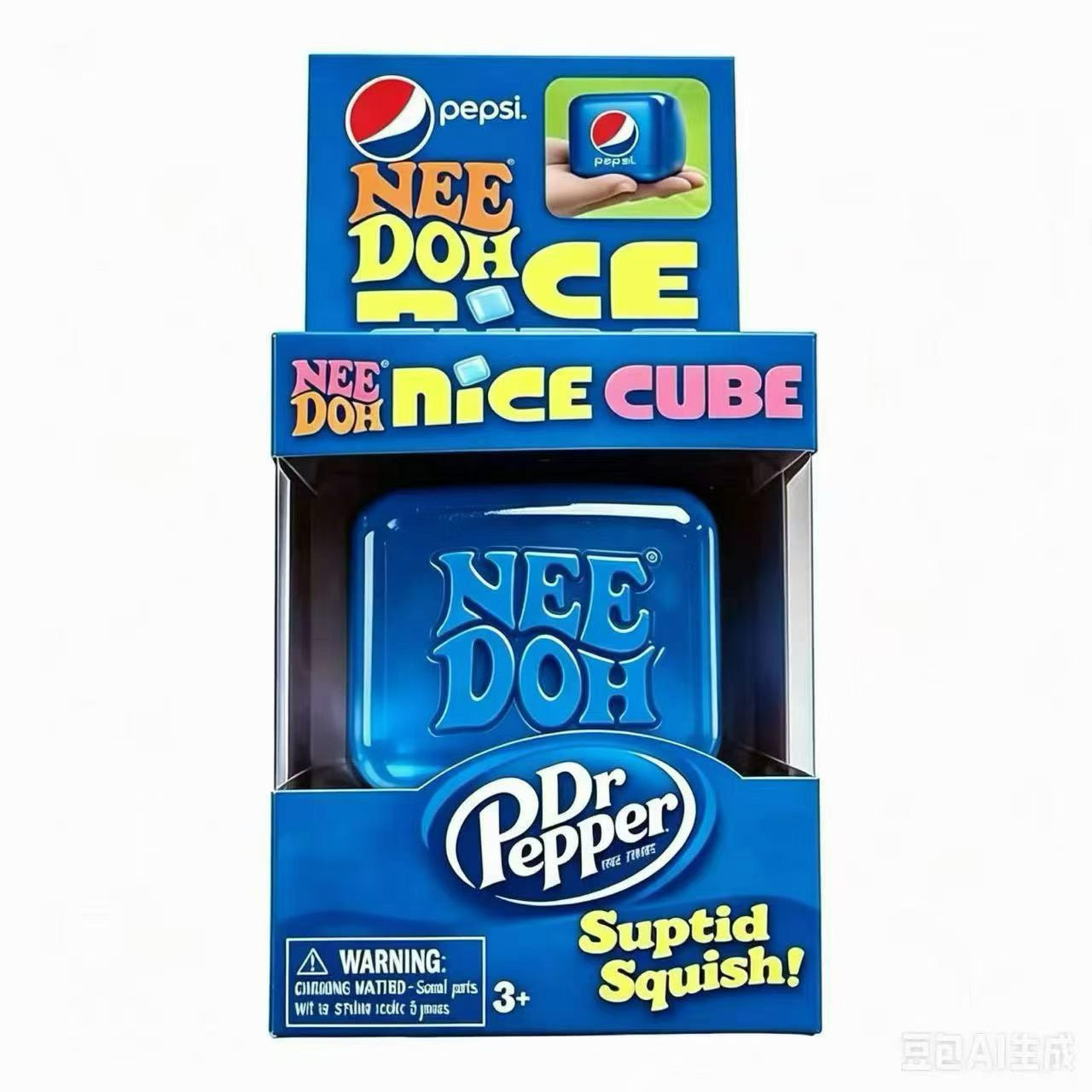 Needo cube-style maltose ice rebound stress relief squishy toy