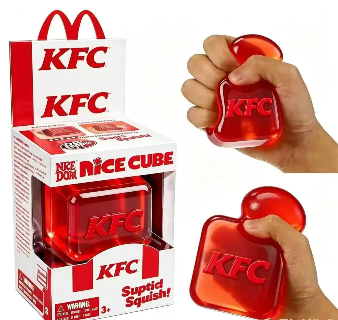 Needo cube-style maltose ice rebound stress relief squishy toy