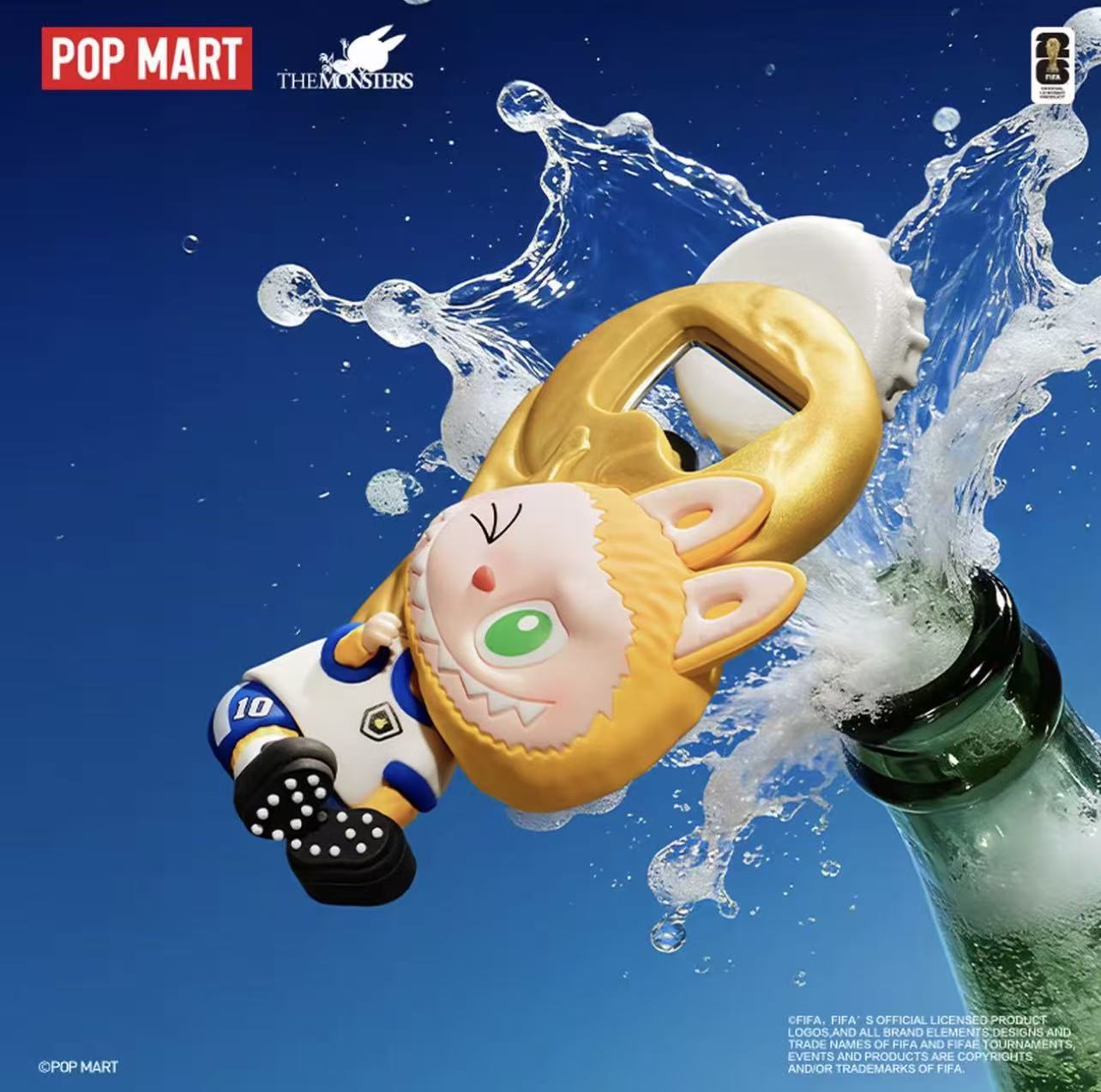 THE MONSTERS x FIFA-Bottle opener and fridge magnet