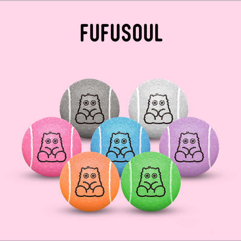 FUFUSOUL Rainbow Seven-Star Tennis Ball – Limited Edition