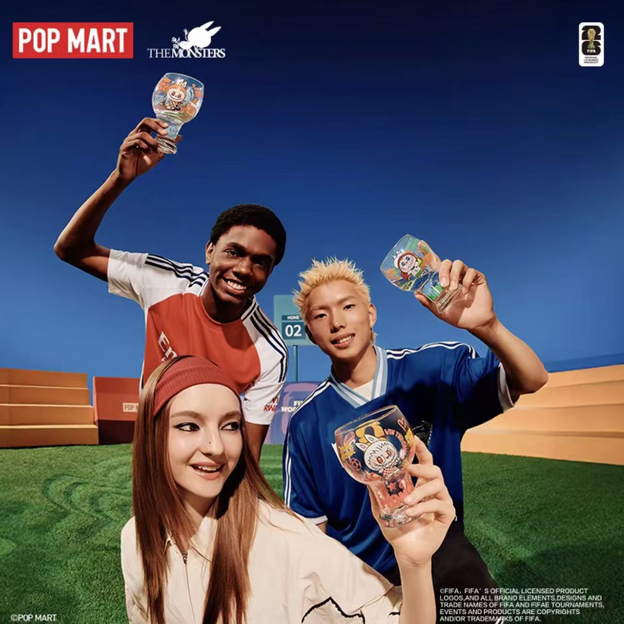 THE MONSTERS x FIFA-Glass cup