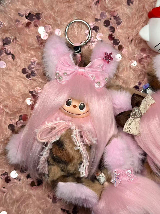 Long Hair Labubu Labubu Retrofit Design(Authenitic Doll)