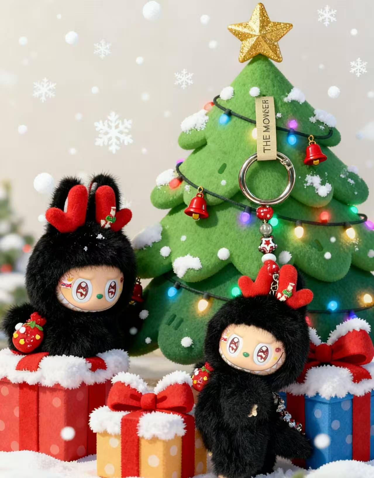 LABUBU Authentic｜Handmade×Black Reindeer