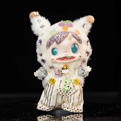 Baby Monster Handcrafted Diamond Pendant