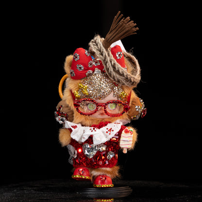 Skullpanda×My Little Pony Handcrafted Diamond Pendant