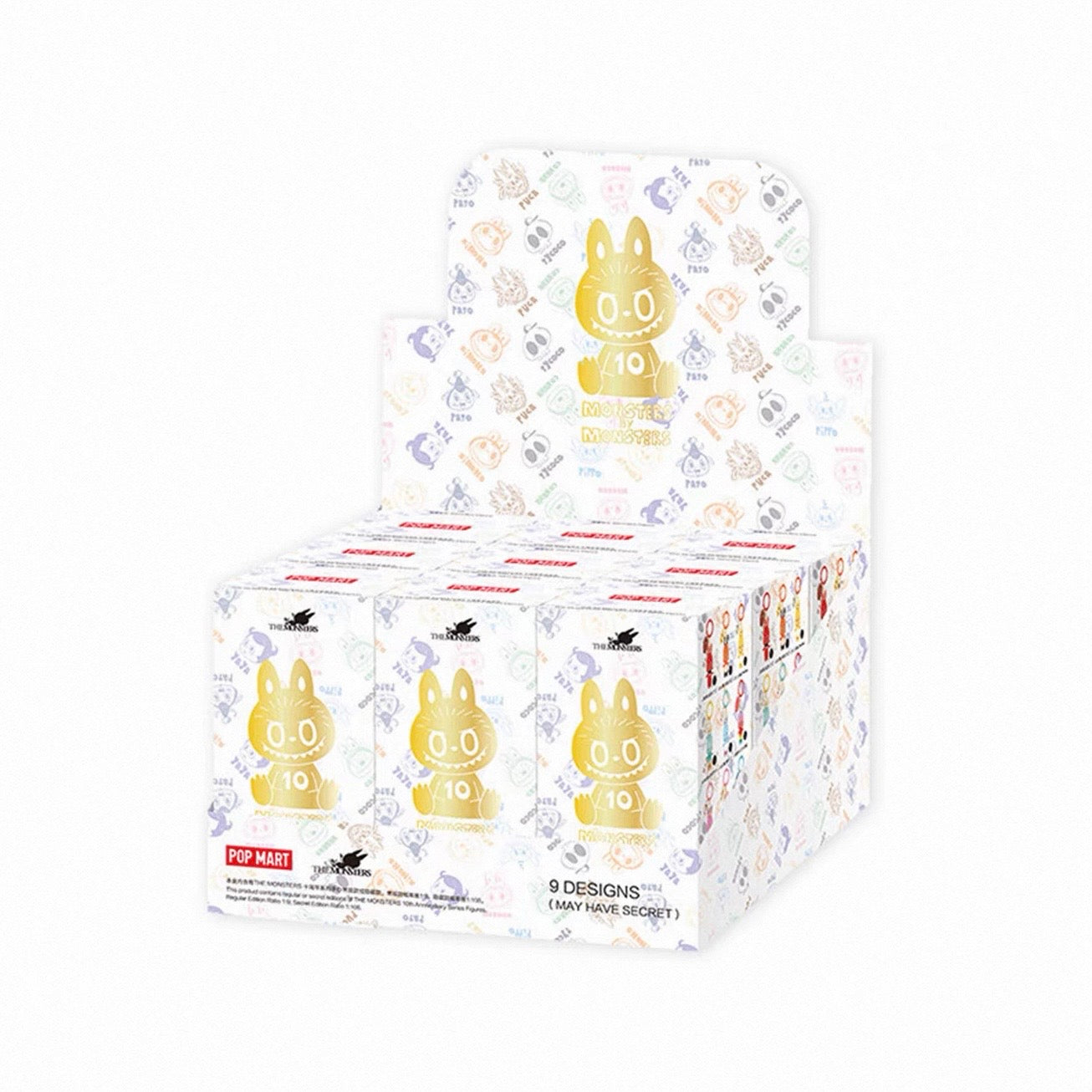 THE MONSTERS 10th Anniversary Series Blind Box Figurines（Pre-order）