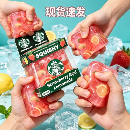 Needo cube-style maltose ice rebound stress relief squishy toy