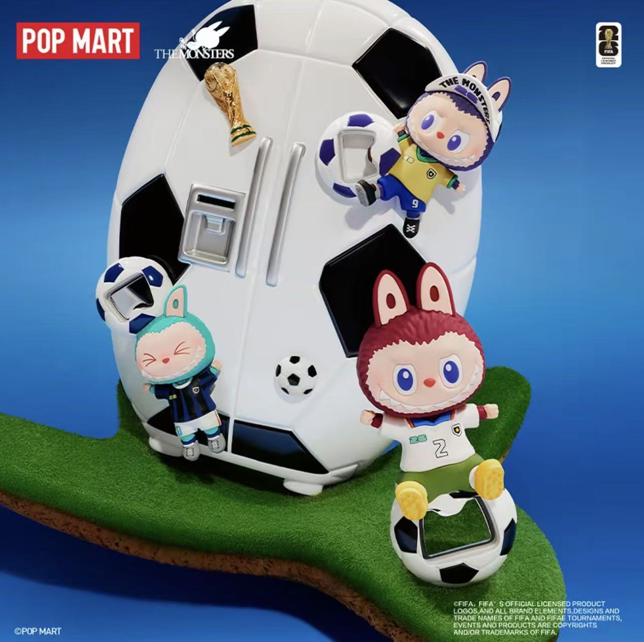 THE MONSTERS x FIFA-Bottle opener and fridge magnet
