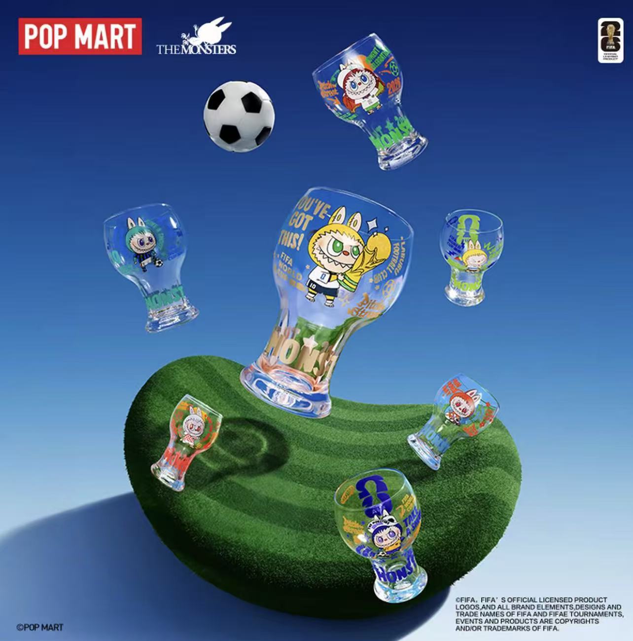 THE MONSTERS x FIFA-Glass cup