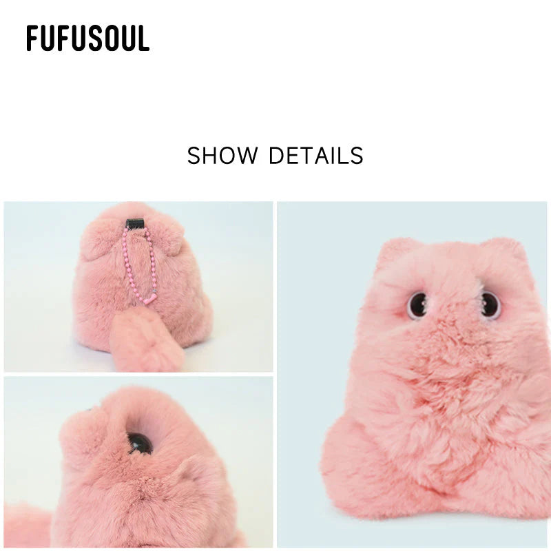 【ESFJ】Real Fur Series-Pink Fluffy